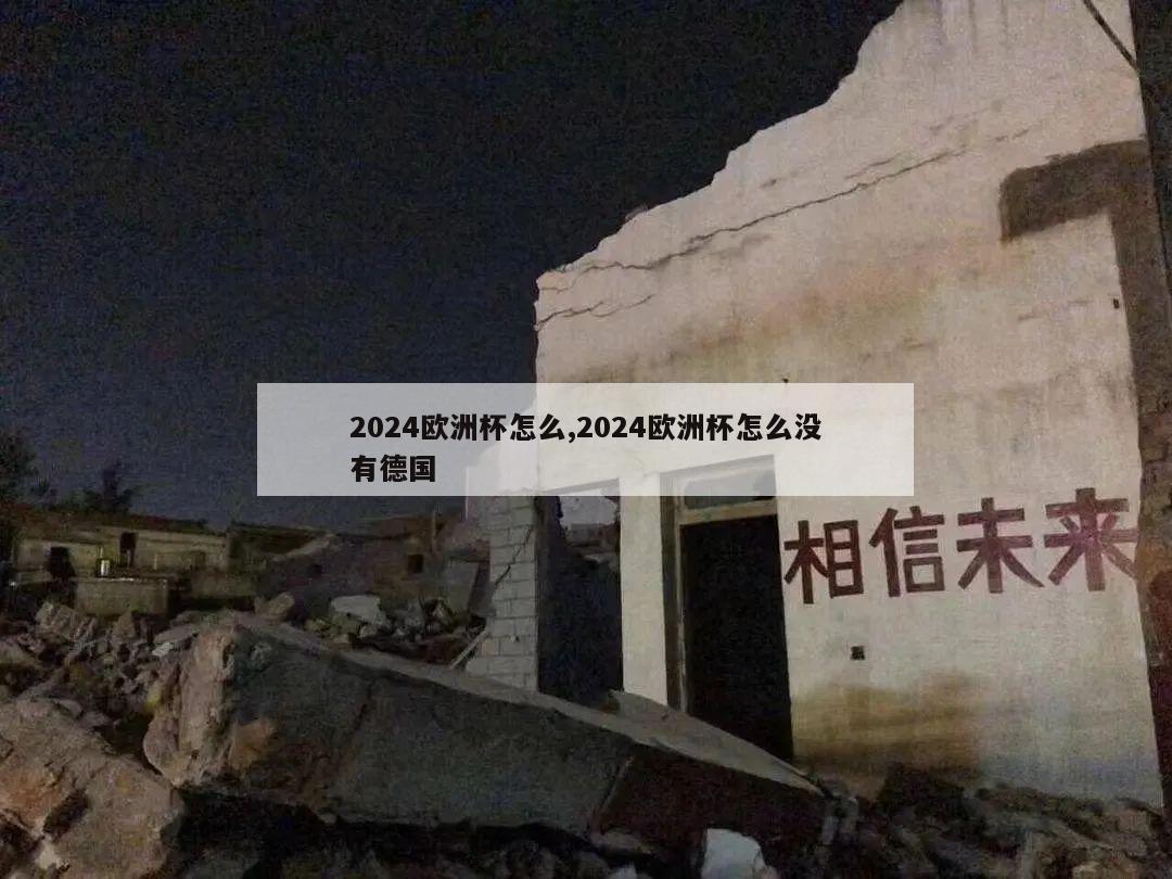 2024欧洲杯怎么,2024欧洲杯怎么没有德国