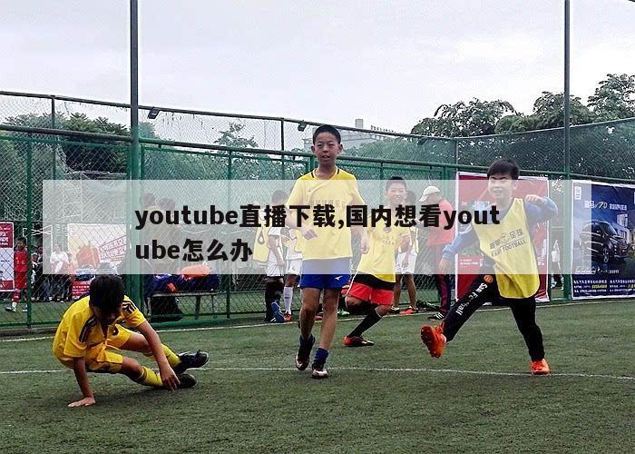 youtube直播下载,国内想看youtube怎么办