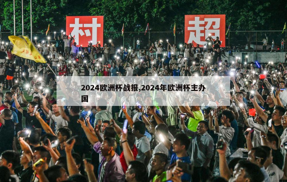 2024欧洲杯战报,2024年欧洲杯主办国