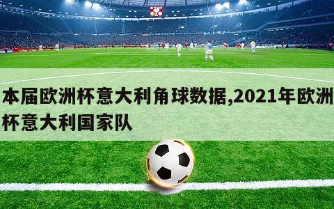 本届欧洲杯意大利角球数据,2021年欧洲杯意大利国家队