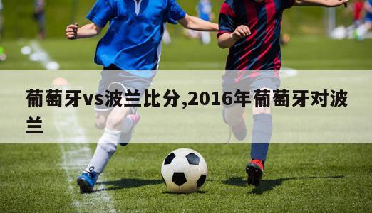 葡萄牙vs波兰比分,2016年葡萄牙对波兰